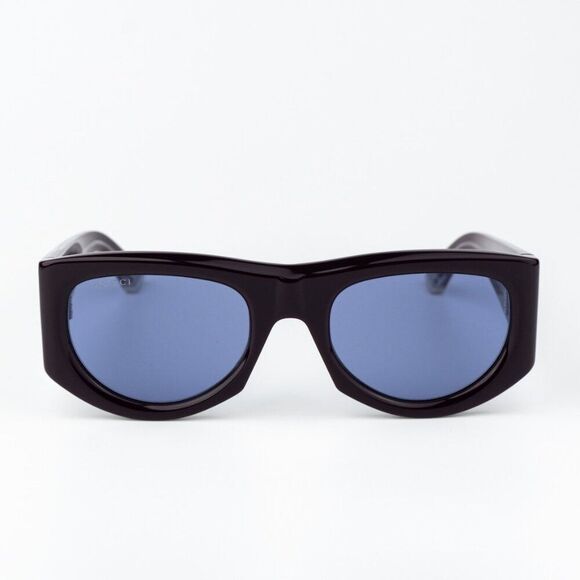 Gucci Women Sunglasses Violet Rectangular GG1917S 010 BRAND NEW main image 4